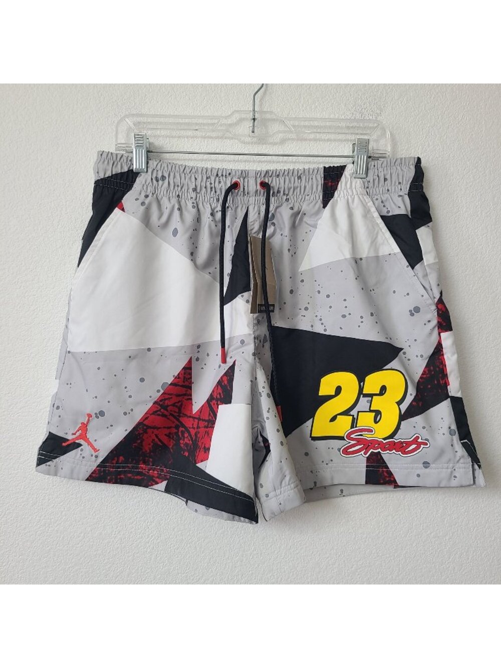 Nike Jordan Essentials Poolside Shorts IB8818-011 Size L Gray